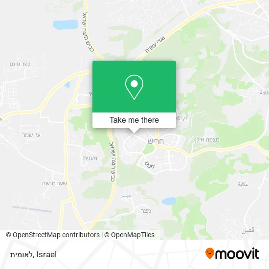 Карта לאומית