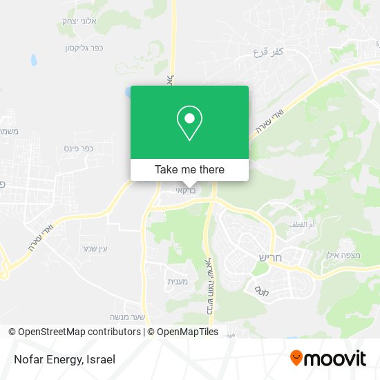 Nofar Energy map