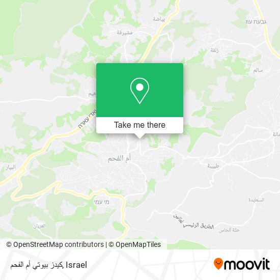 كيدز بيوتي أم الفحم map
