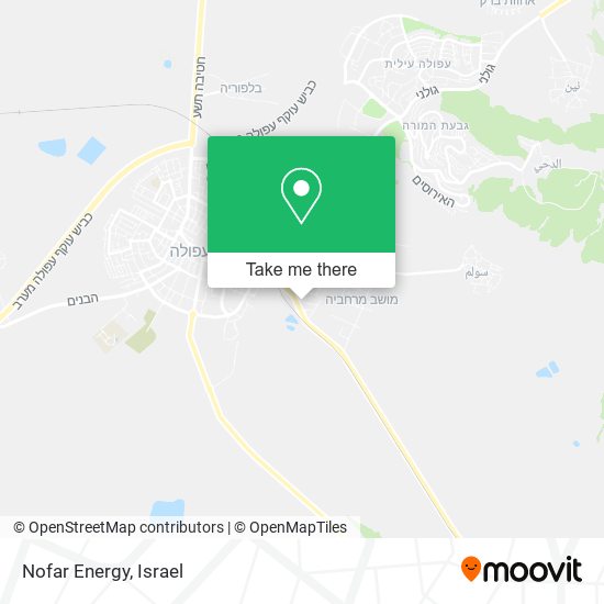 Nofar Energy map