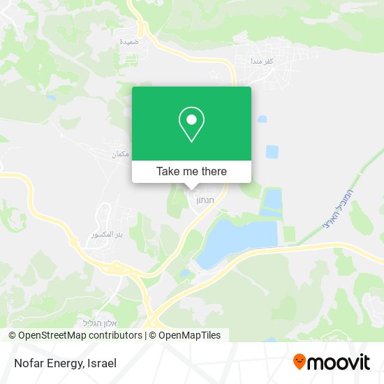 Nofar Energy map