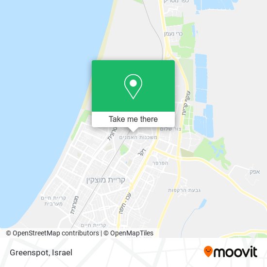 Greenspot map