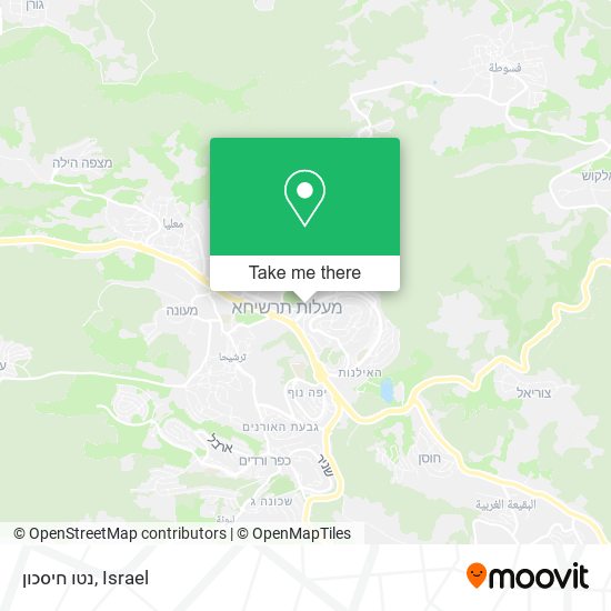 נטו חיסכון map