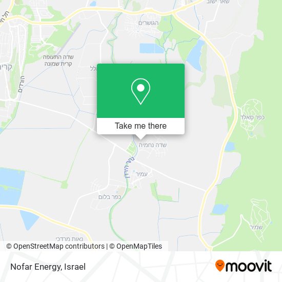 Nofar Energy map