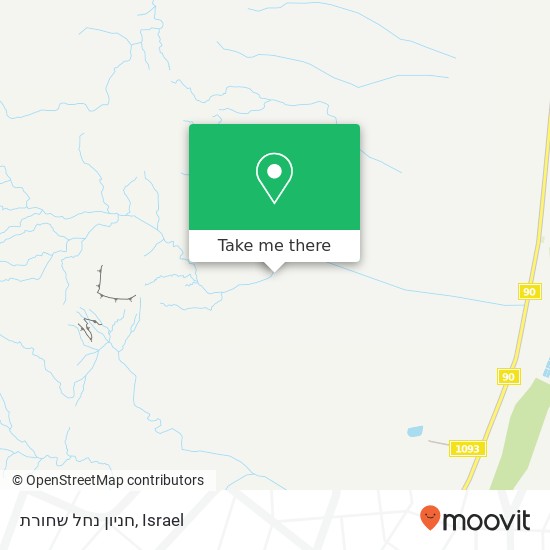 חניון נחל שחורת map