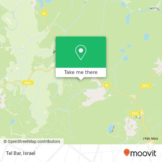 Карта Tel Bar