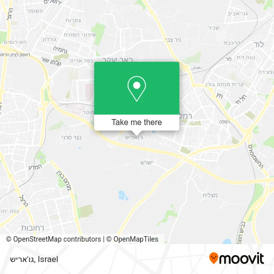 Карта גו'אריש