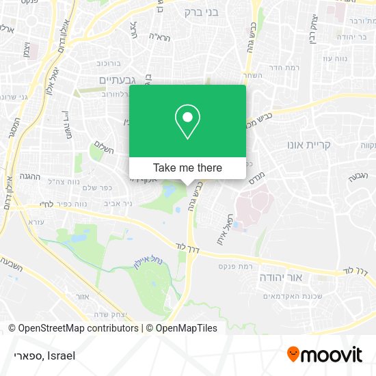 Карта ספארי