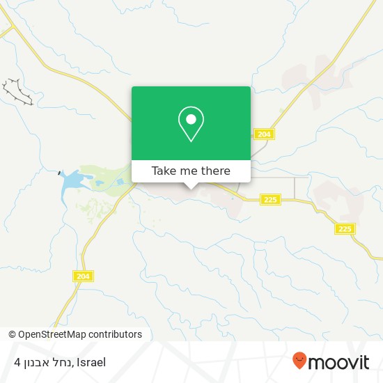 נחל אבנון 4 map