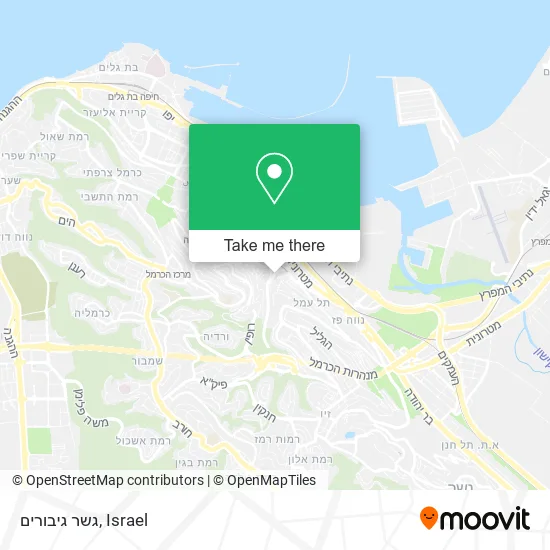 Карта גשר גיבורים