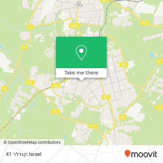 קנדלר 41 map