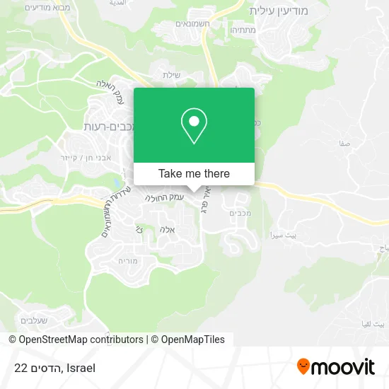 Карта הדסים 22