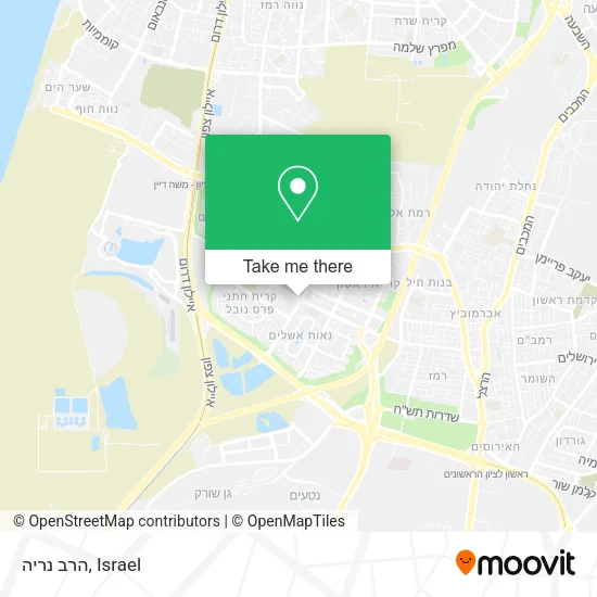 Карта הרב נריה