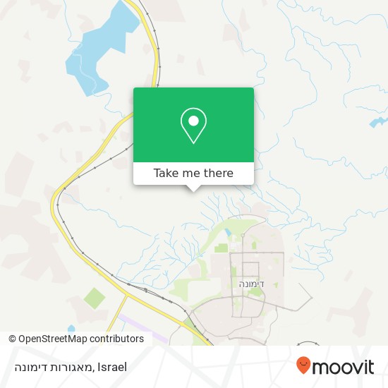 מאגורות דימונה map