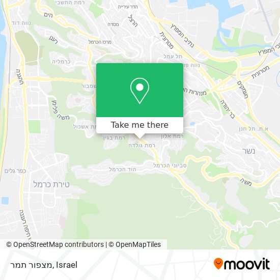 מצפור תמר map