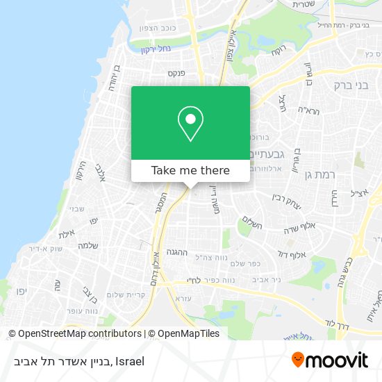 בניין אשדר תל אביב map