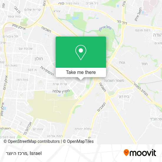 Карта מרכז היוצר