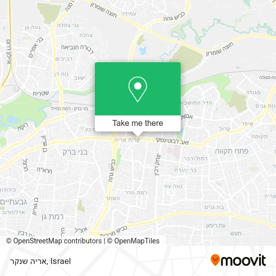Карта אריה שנקר