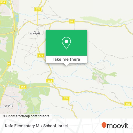 Kafa Elementary Mix School map