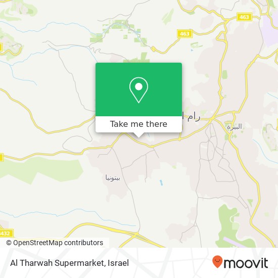 Al Tharwah Supermarket map