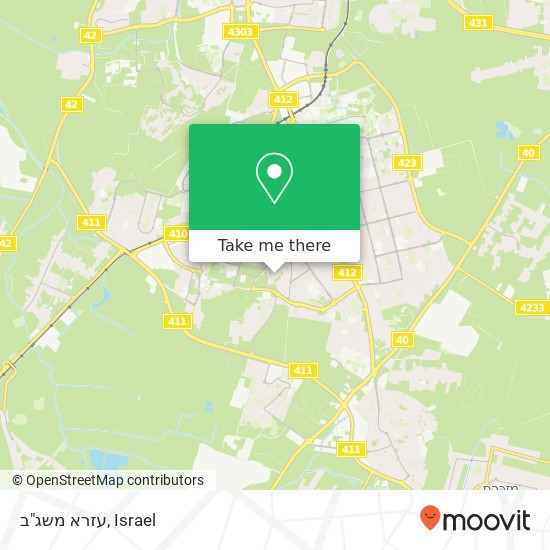 עזרא משג"ב map