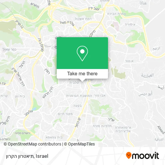 Карта תיאטרון הקרון