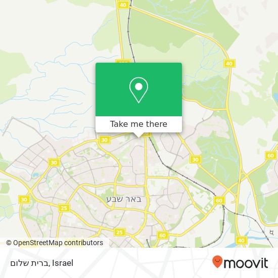 ברית שלום map