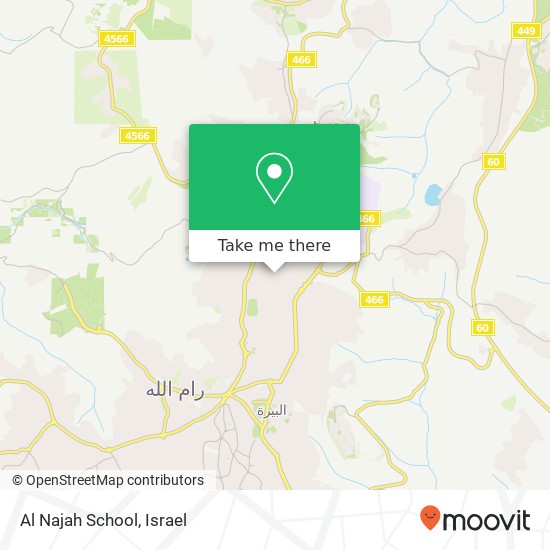 Al Najah School map