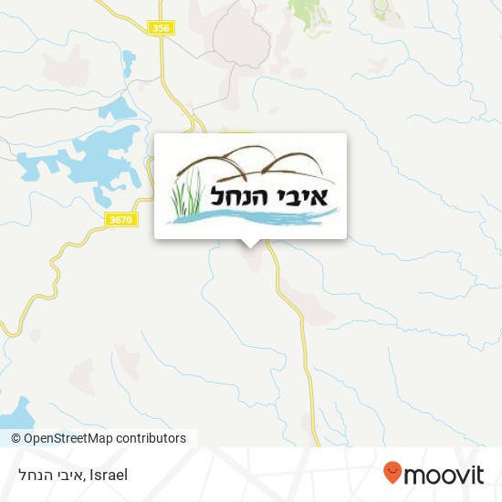 איבי הנחל map