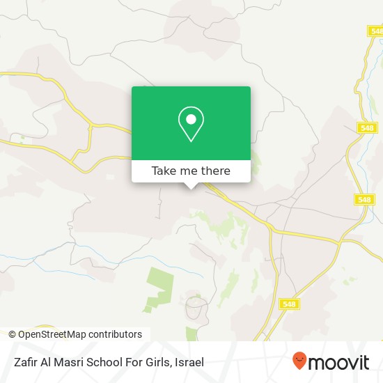 Карта Zafir Al Masri School For Girls