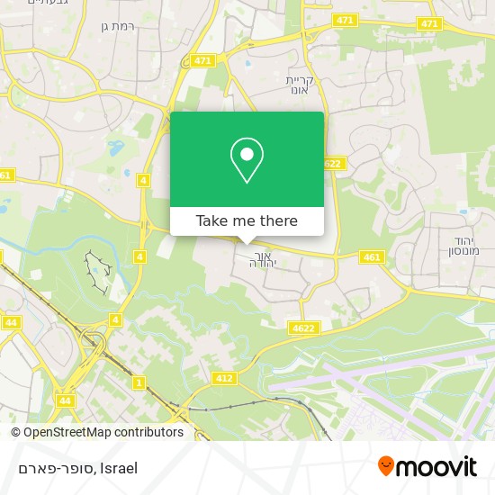 סופר-פארם map