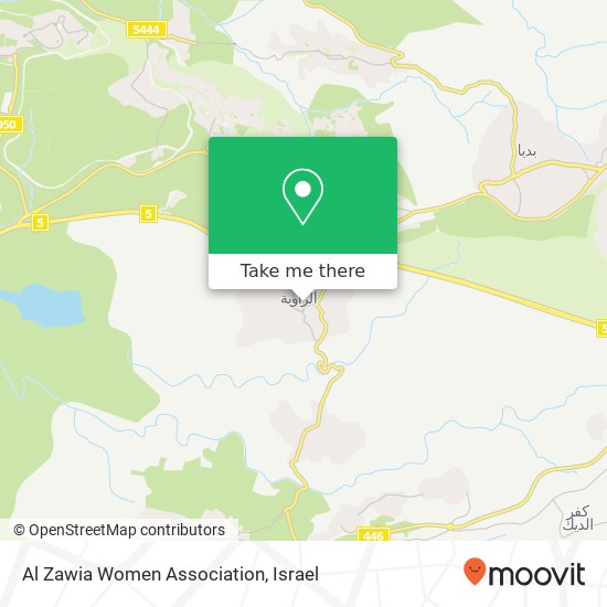 Al Zawia Women Association map