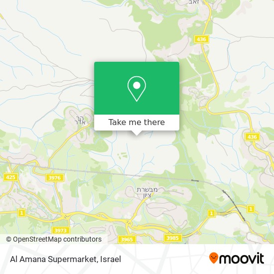 Карта Al Amana Supermarket