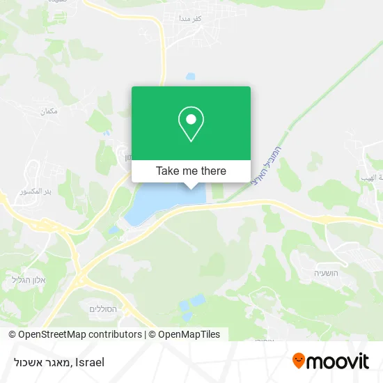 Карта מאגר אשכול