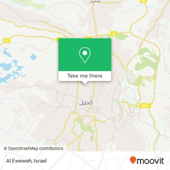 Al Eweweh map