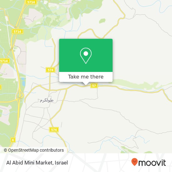 Al Abid Mini Market map