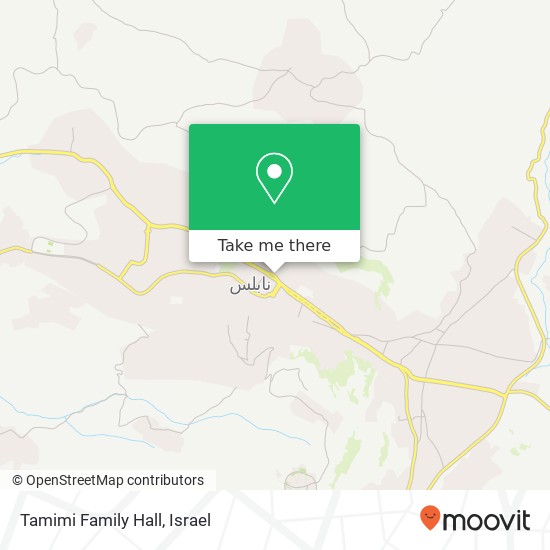 Карта Tamimi Family Hall