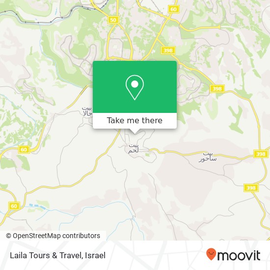 Laila Tours & Travel map