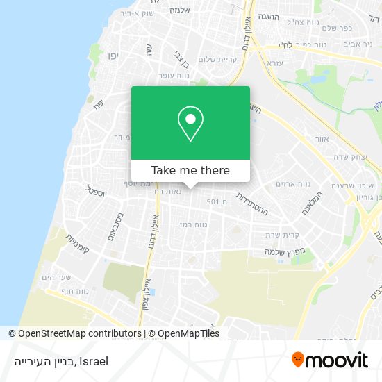 בניין העירייה map