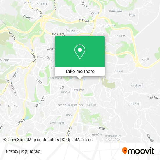 Карта קניון ממילא