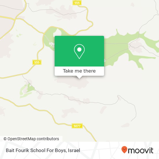 Bait Fourik School For Boys map