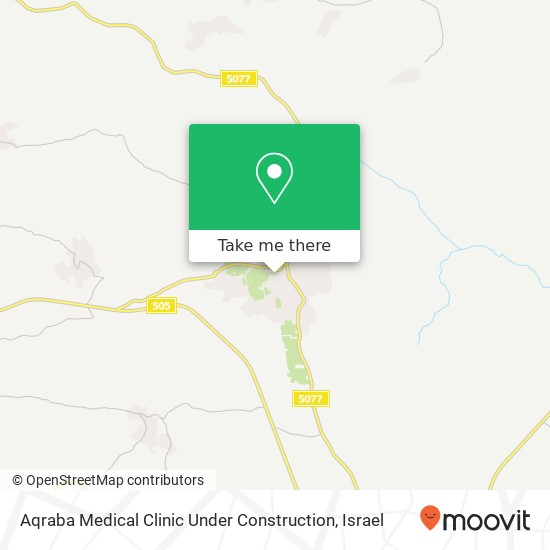 Aqraba Medical Clinic Under Construction map