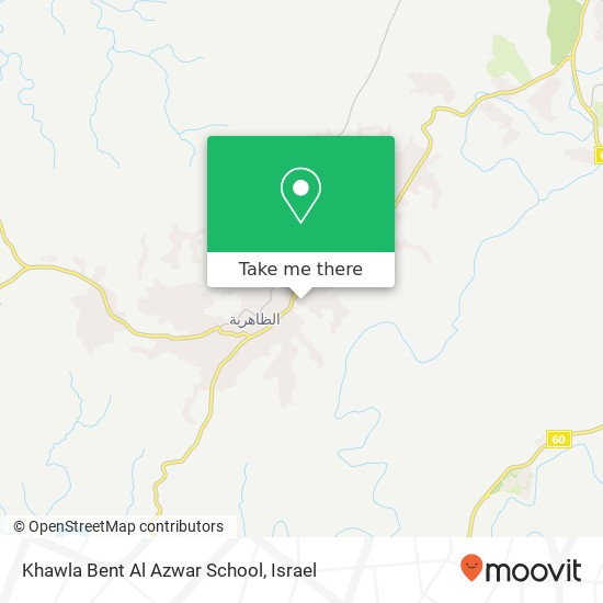 Khawla Bent Al Azwar School map