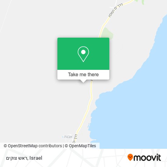 מצפור ראש הצוק map