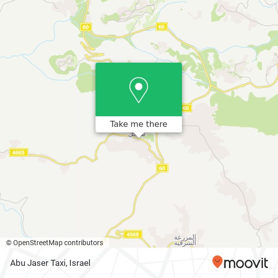 Abu Jaser Taxi map