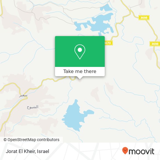 Jorat El Kheir map