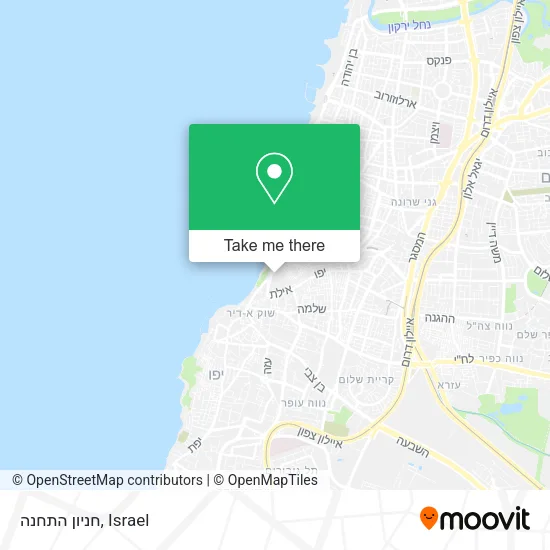 Карта חניון התחנה
