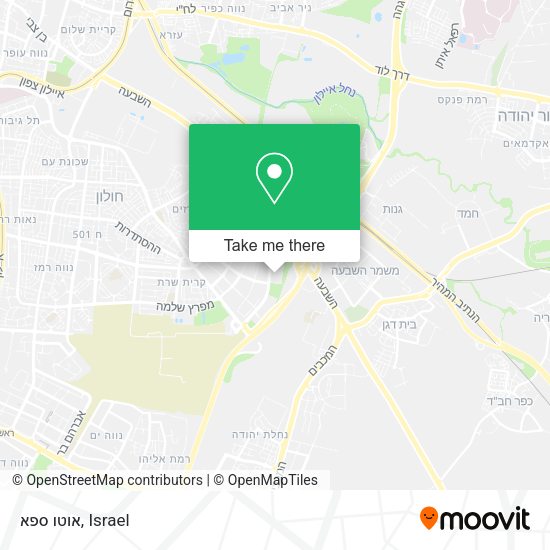 Карта אוטו ספא