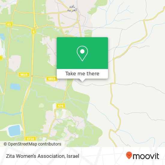 Zita Women's Association map