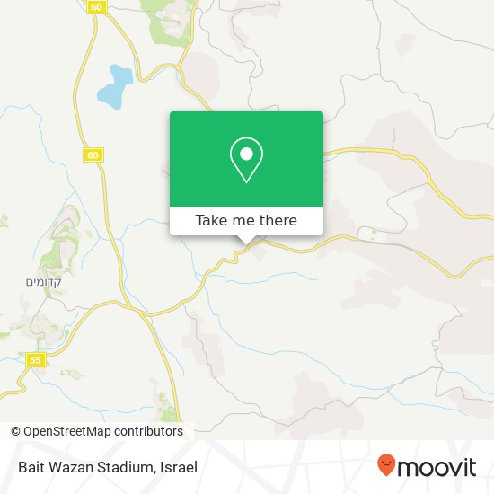 Bait Wazan Stadium map